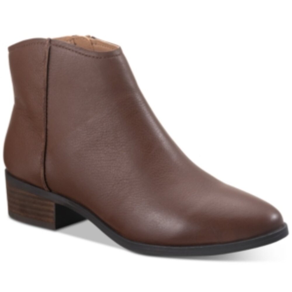American Rag Jolene Leather Ankle Booties Size 8